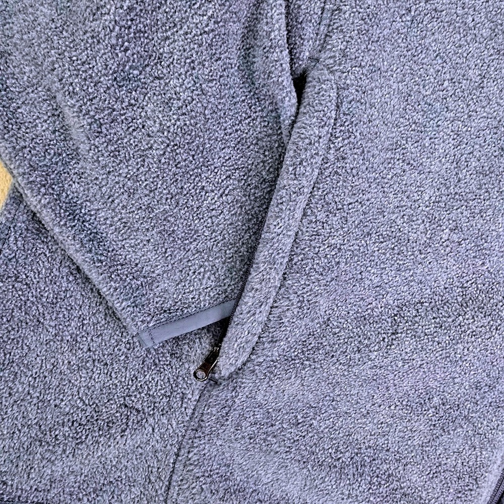 Amazon Essentials Mens Size XXL Polar Fleece Full Zip Jacket Light Powdered Blue - Picture 6 of 7